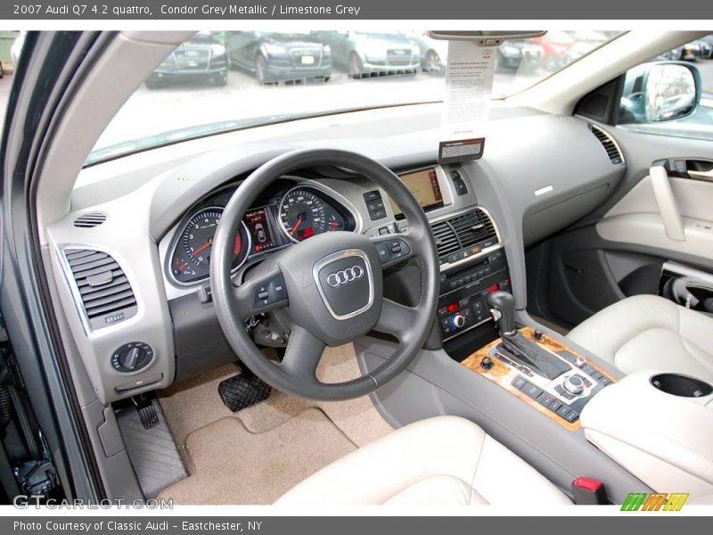 Condor Grey Metallic / Limestone Grey 2007 Audi Q7 4.2 quattro