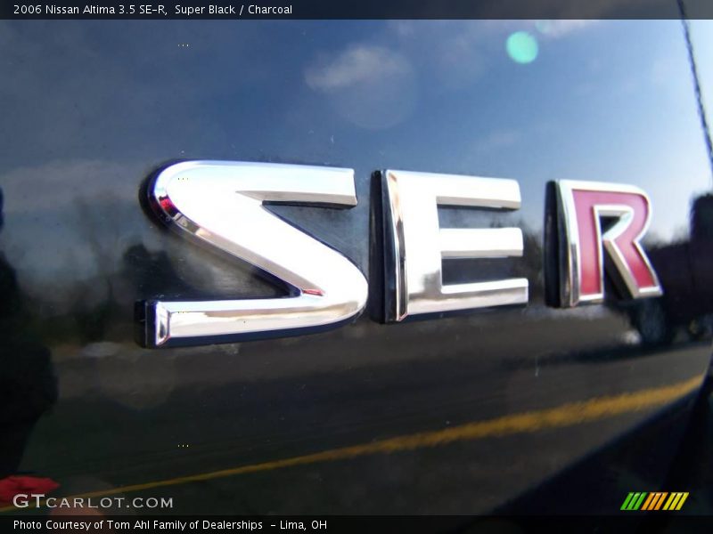 Super Black / Charcoal 2006 Nissan Altima 3.5 SE-R