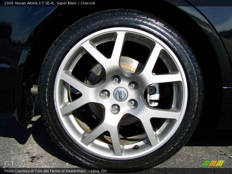 Super Black / Charcoal 2006 Nissan Altima 3.5 SE-R