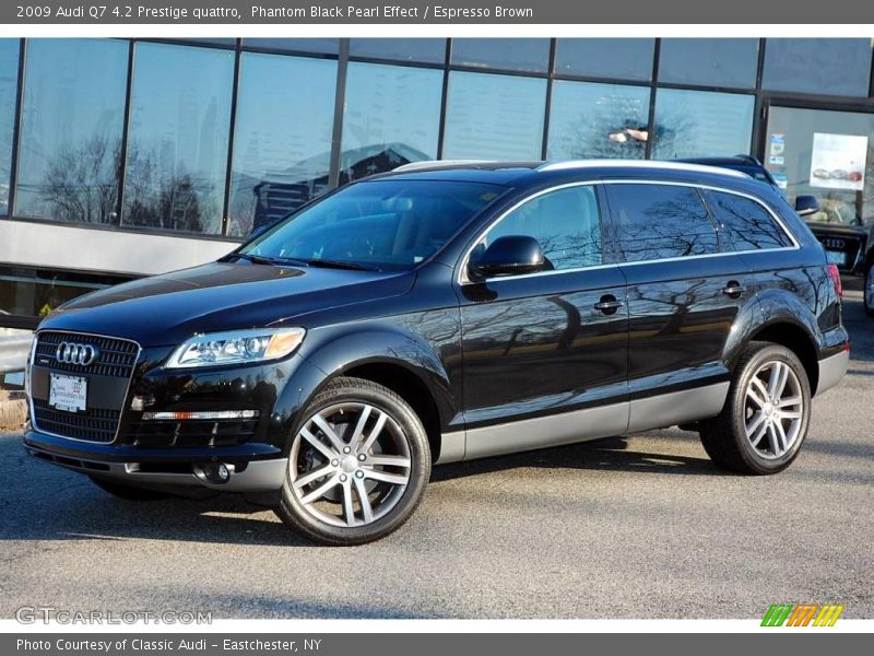 Phantom Black Pearl Effect / Espresso Brown 2009 Audi Q7 4.2 Prestige quattro