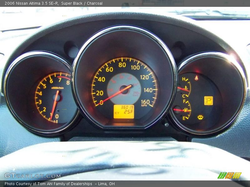 Super Black / Charcoal 2006 Nissan Altima 3.5 SE-R