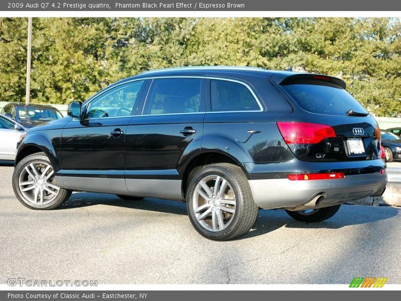 Phantom Black Pearl Effect / Espresso Brown 2009 Audi Q7 4.2 Prestige quattro