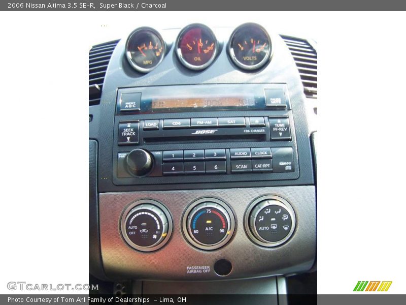 Super Black / Charcoal 2006 Nissan Altima 3.5 SE-R