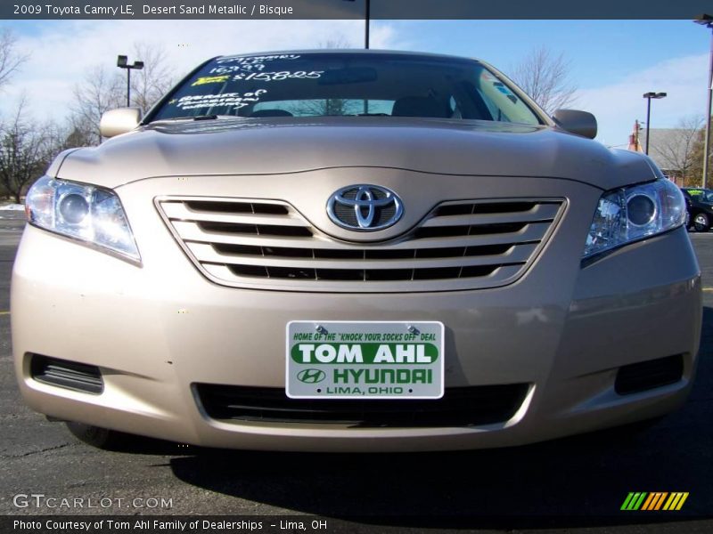 Desert Sand Metallic / Bisque 2009 Toyota Camry LE
