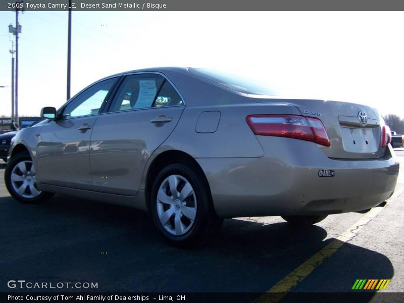 Desert Sand Metallic / Bisque 2009 Toyota Camry LE