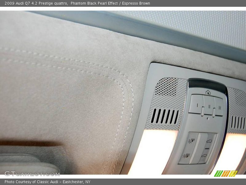 Phantom Black Pearl Effect / Espresso Brown 2009 Audi Q7 4.2 Prestige quattro