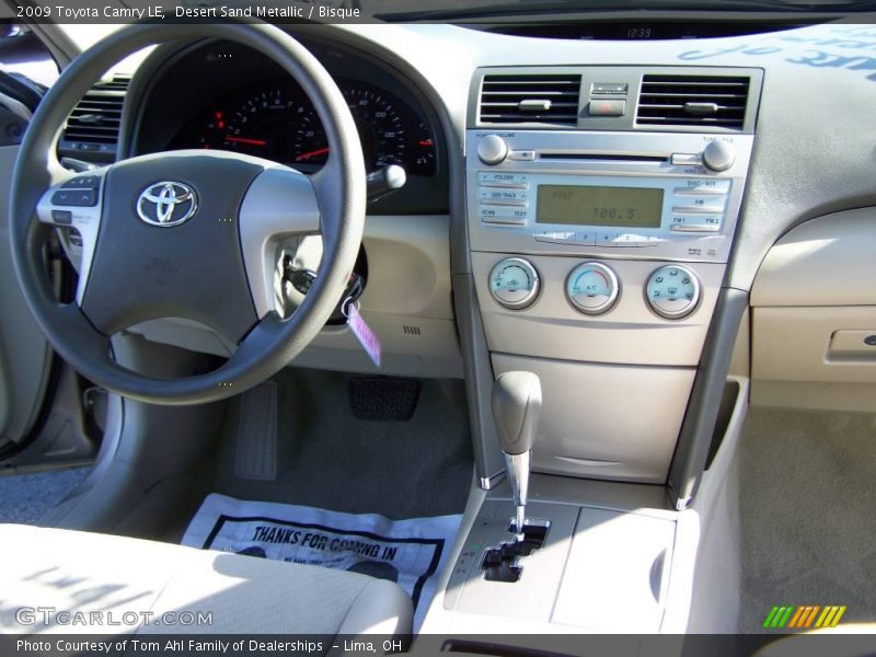 Desert Sand Metallic / Bisque 2009 Toyota Camry LE