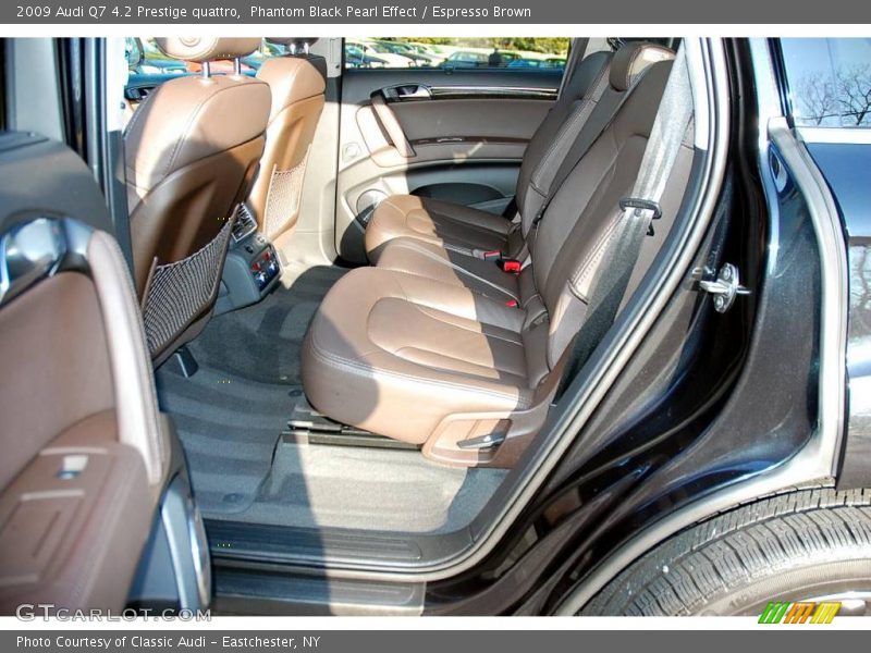 Phantom Black Pearl Effect / Espresso Brown 2009 Audi Q7 4.2 Prestige quattro
