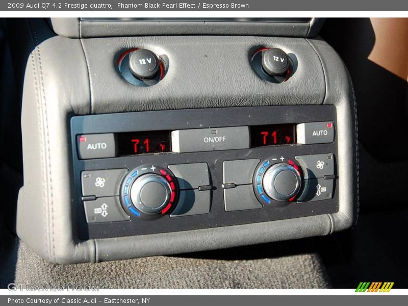 Phantom Black Pearl Effect / Espresso Brown 2009 Audi Q7 4.2 Prestige quattro