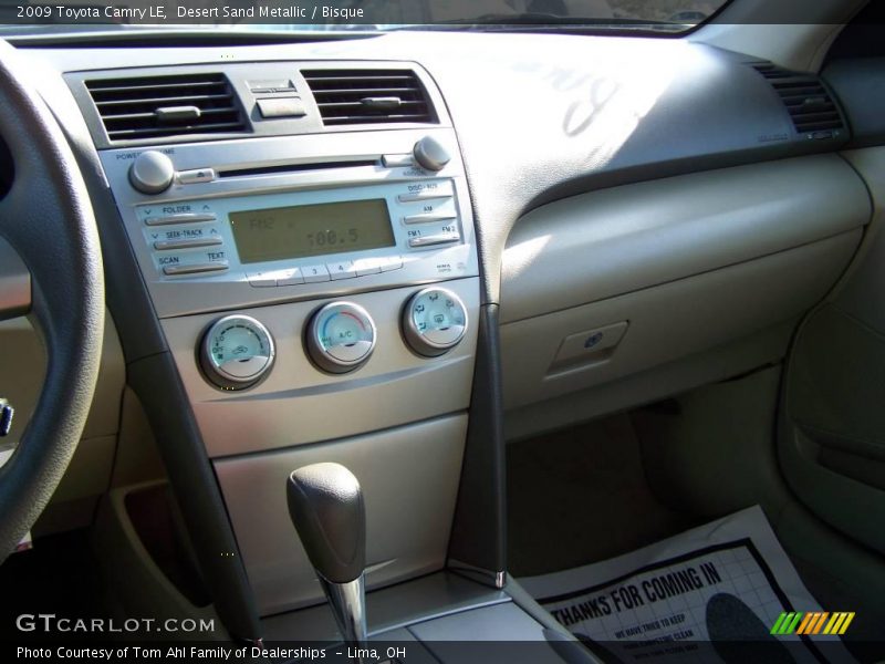 Desert Sand Metallic / Bisque 2009 Toyota Camry LE