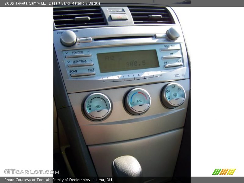Desert Sand Metallic / Bisque 2009 Toyota Camry LE