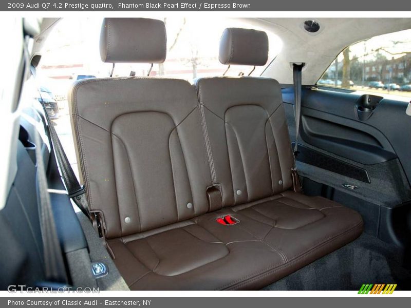 Phantom Black Pearl Effect / Espresso Brown 2009 Audi Q7 4.2 Prestige quattro
