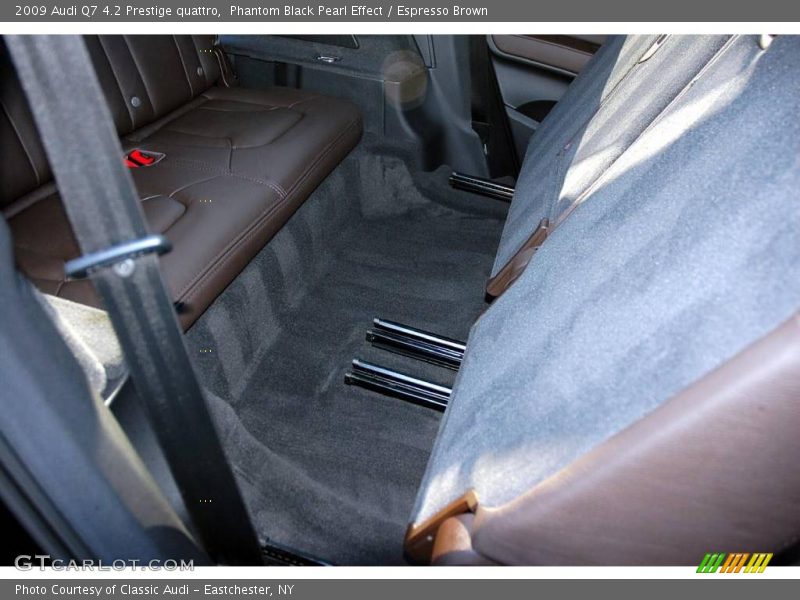 Phantom Black Pearl Effect / Espresso Brown 2009 Audi Q7 4.2 Prestige quattro