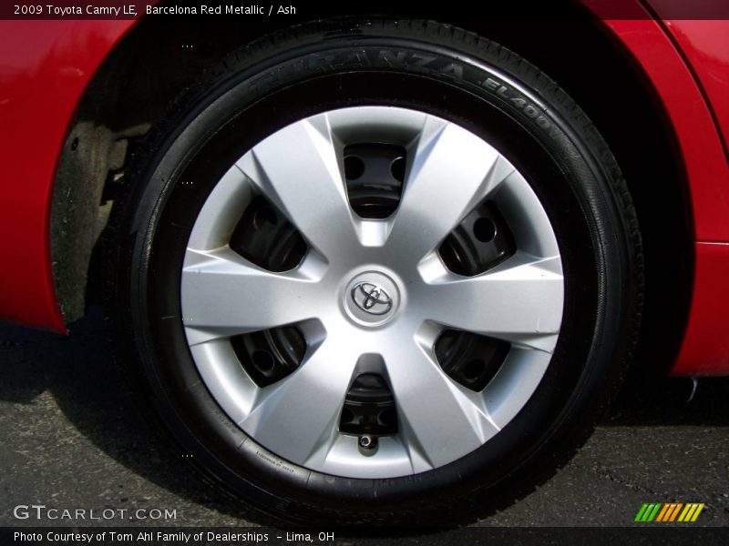 Barcelona Red Metallic / Ash 2009 Toyota Camry LE