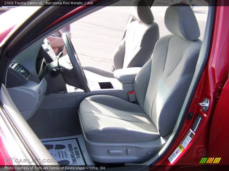 Barcelona Red Metallic / Ash 2009 Toyota Camry LE