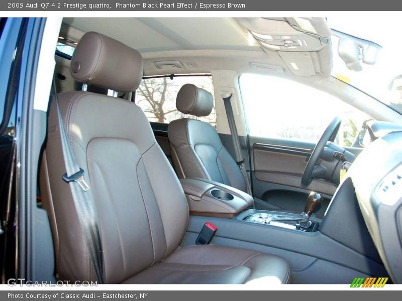 Phantom Black Pearl Effect / Espresso Brown 2009 Audi Q7 4.2 Prestige quattro