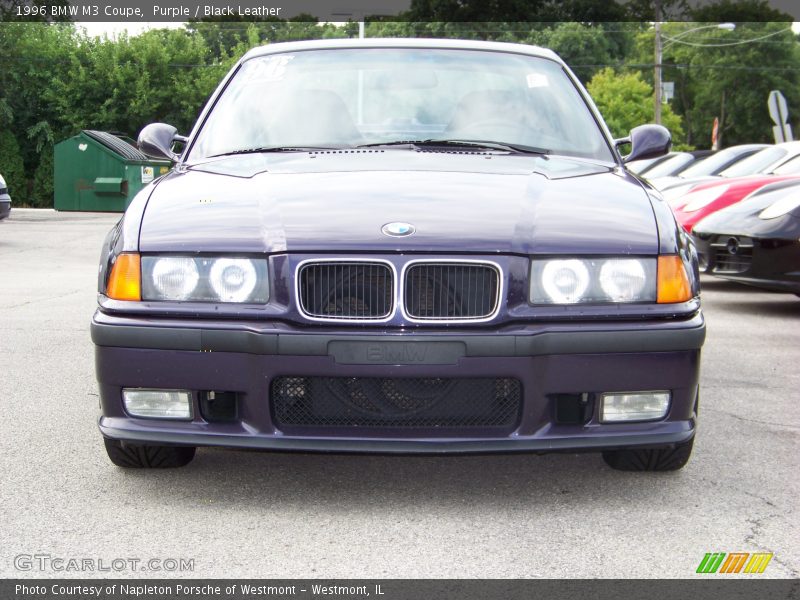 Purple / Black Leather 1996 BMW M3 Coupe