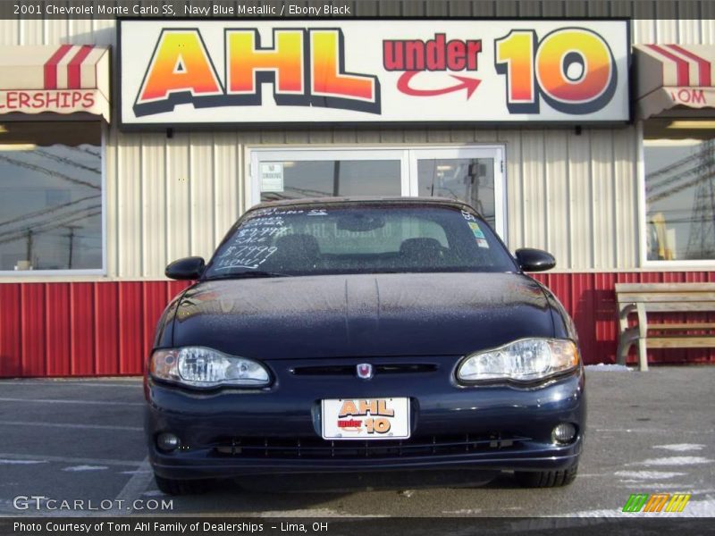 Navy Blue Metallic / Ebony Black 2001 Chevrolet Monte Carlo SS