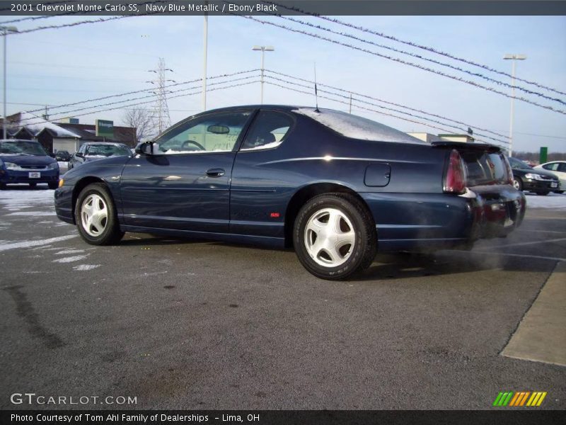 Navy Blue Metallic / Ebony Black 2001 Chevrolet Monte Carlo SS