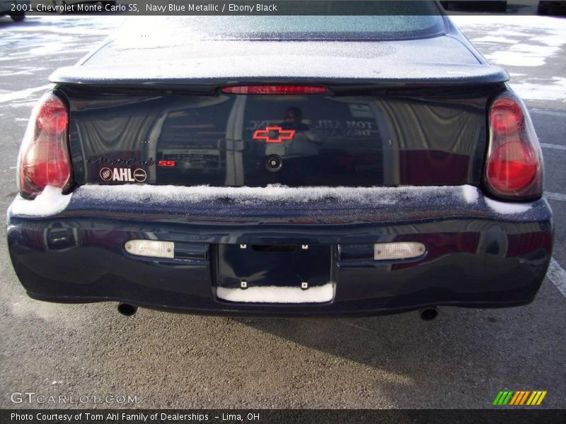Navy Blue Metallic / Ebony Black 2001 Chevrolet Monte Carlo SS