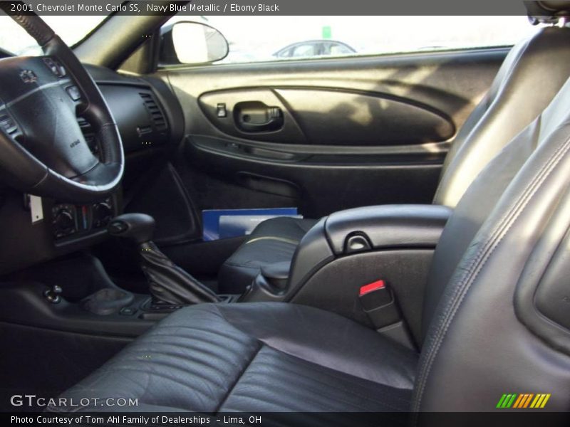 Navy Blue Metallic / Ebony Black 2001 Chevrolet Monte Carlo SS