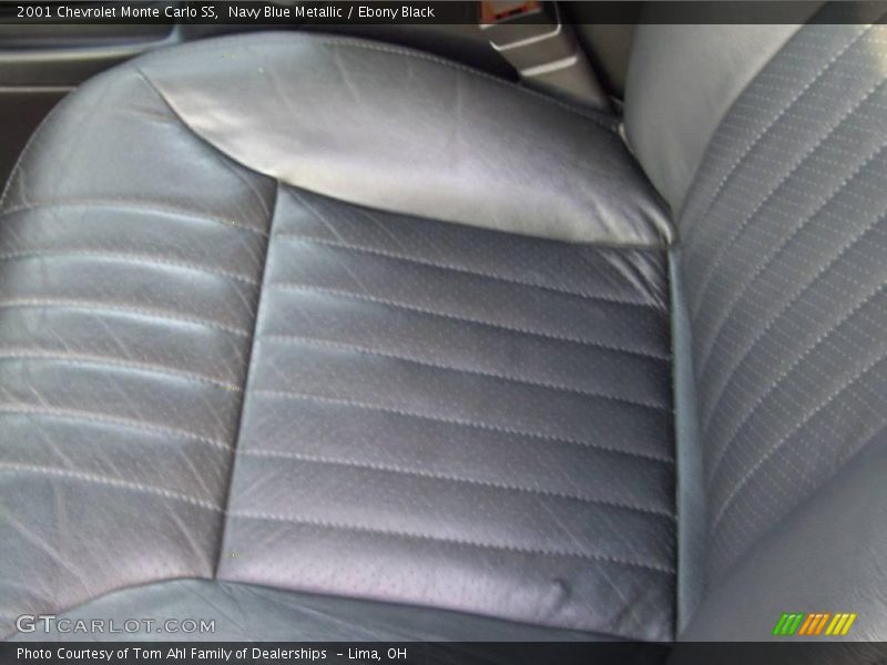 Navy Blue Metallic / Ebony Black 2001 Chevrolet Monte Carlo SS