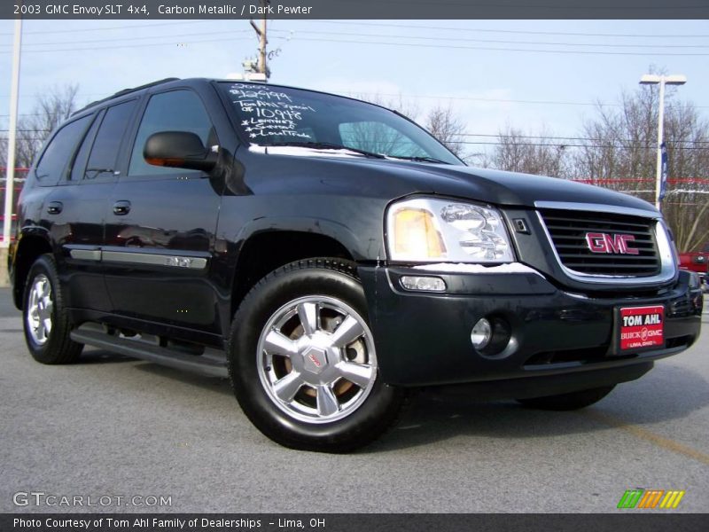 Carbon Metallic / Dark Pewter 2003 GMC Envoy SLT 4x4