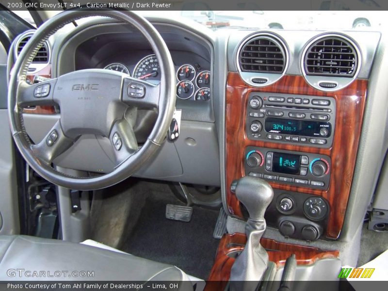 Carbon Metallic / Dark Pewter 2003 GMC Envoy SLT 4x4