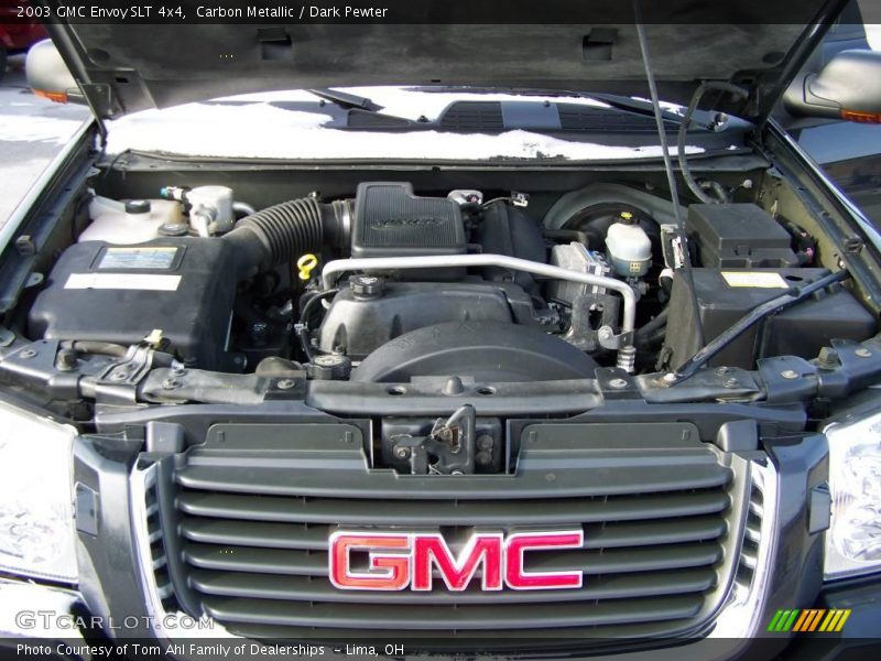 Carbon Metallic / Dark Pewter 2003 GMC Envoy SLT 4x4