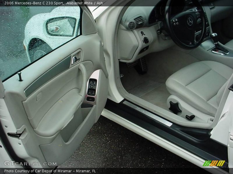 Alabaster White / Ash 2006 Mercedes-Benz C 230 Sport
