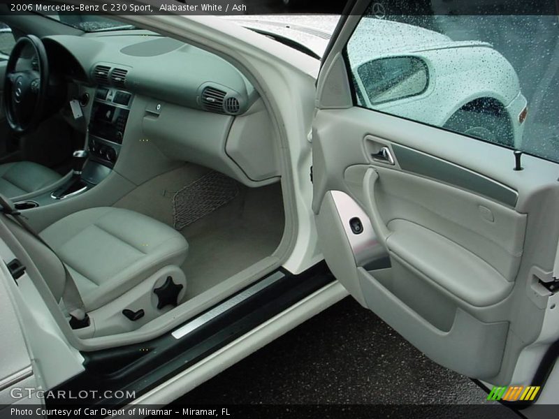 Alabaster White / Ash 2006 Mercedes-Benz C 230 Sport