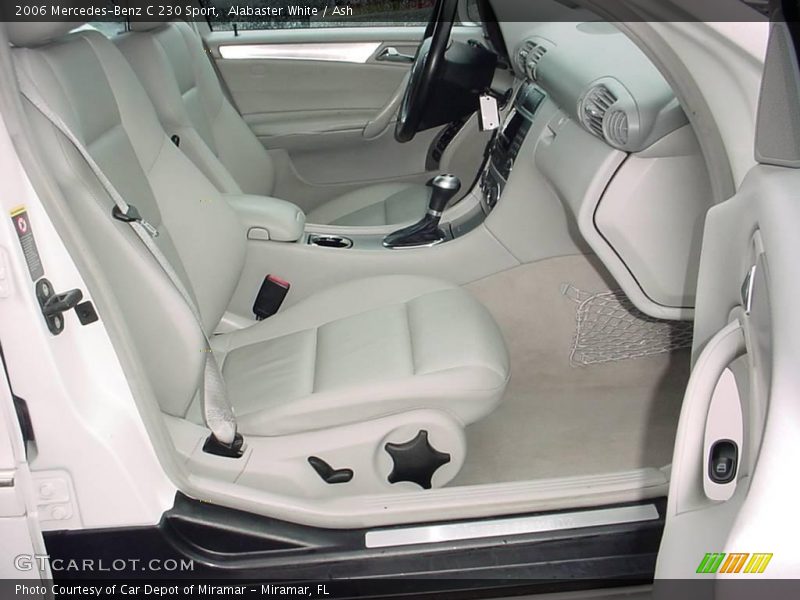 Alabaster White / Ash 2006 Mercedes-Benz C 230 Sport