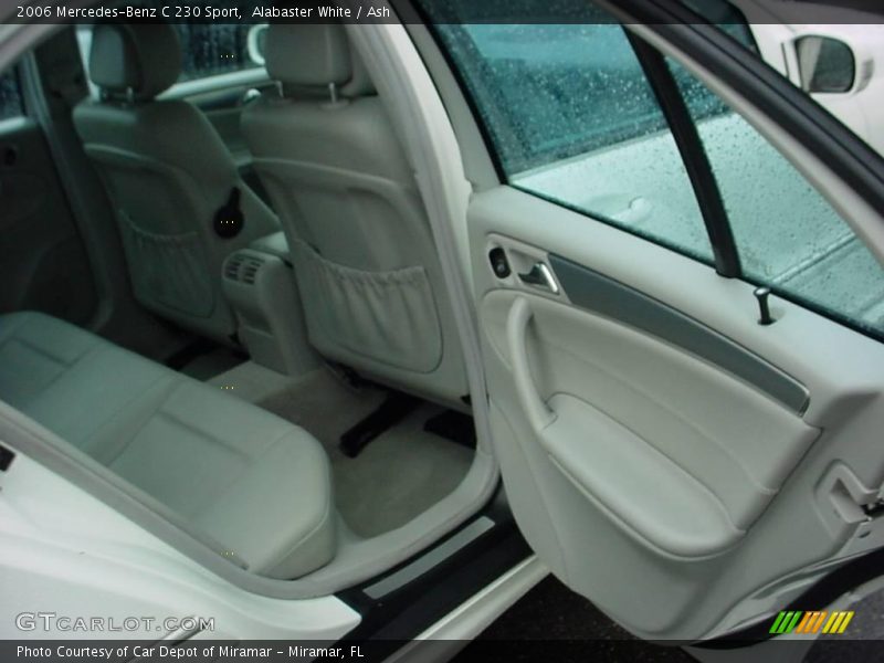 Alabaster White / Ash 2006 Mercedes-Benz C 230 Sport