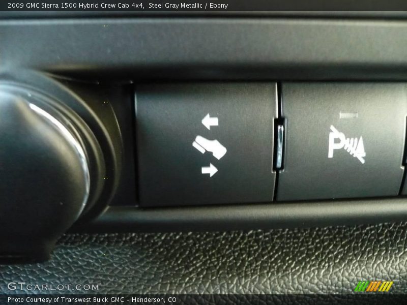 Steel Gray Metallic / Ebony 2009 GMC Sierra 1500 Hybrid Crew Cab 4x4