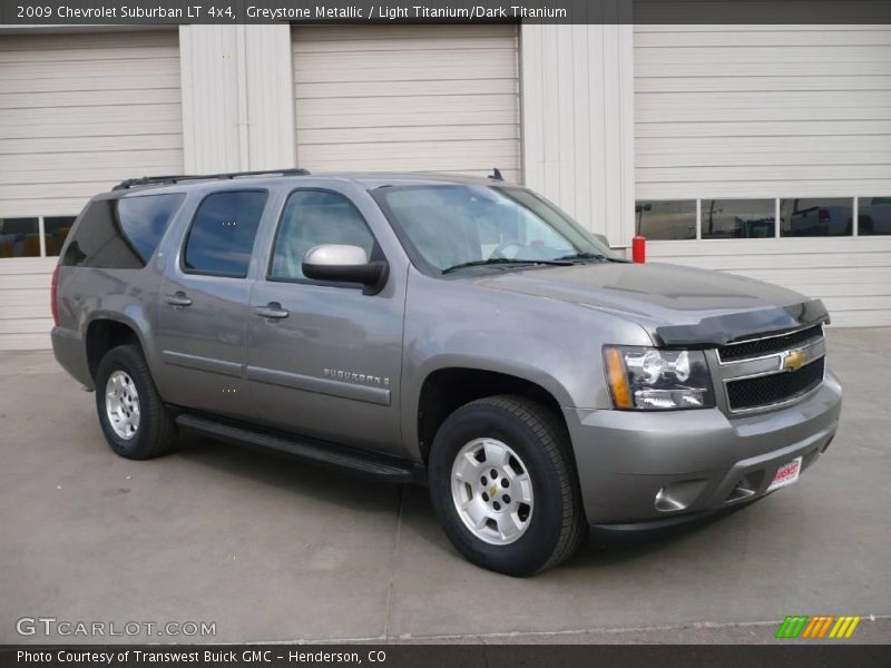 Greystone Metallic / Light Titanium/Dark Titanium 2009 Chevrolet Suburban LT 4x4