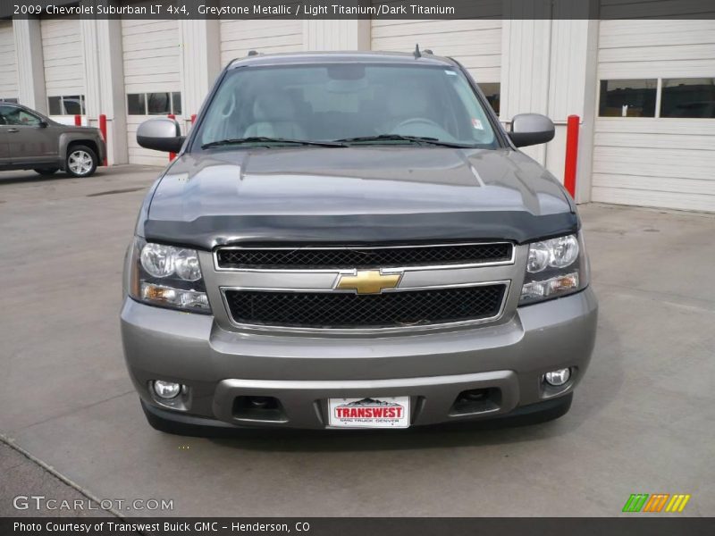 Greystone Metallic / Light Titanium/Dark Titanium 2009 Chevrolet Suburban LT 4x4