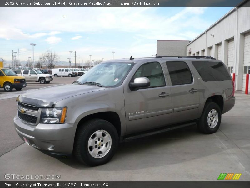 Greystone Metallic / Light Titanium/Dark Titanium 2009 Chevrolet Suburban LT 4x4