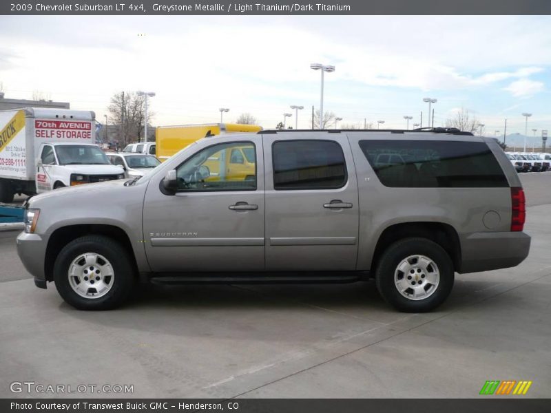 Greystone Metallic / Light Titanium/Dark Titanium 2009 Chevrolet Suburban LT 4x4