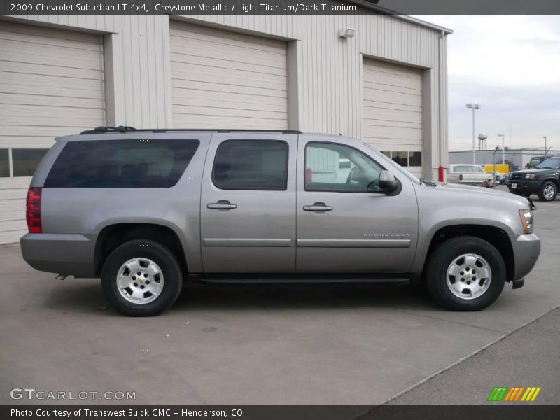 Greystone Metallic / Light Titanium/Dark Titanium 2009 Chevrolet Suburban LT 4x4