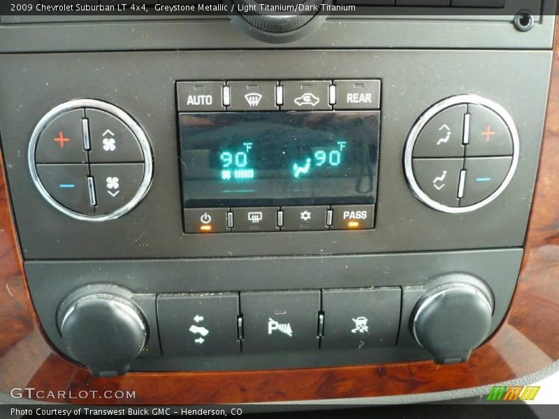 Greystone Metallic / Light Titanium/Dark Titanium 2009 Chevrolet Suburban LT 4x4