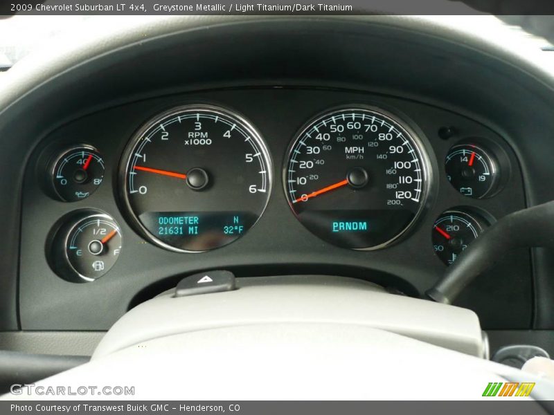 Greystone Metallic / Light Titanium/Dark Titanium 2009 Chevrolet Suburban LT 4x4