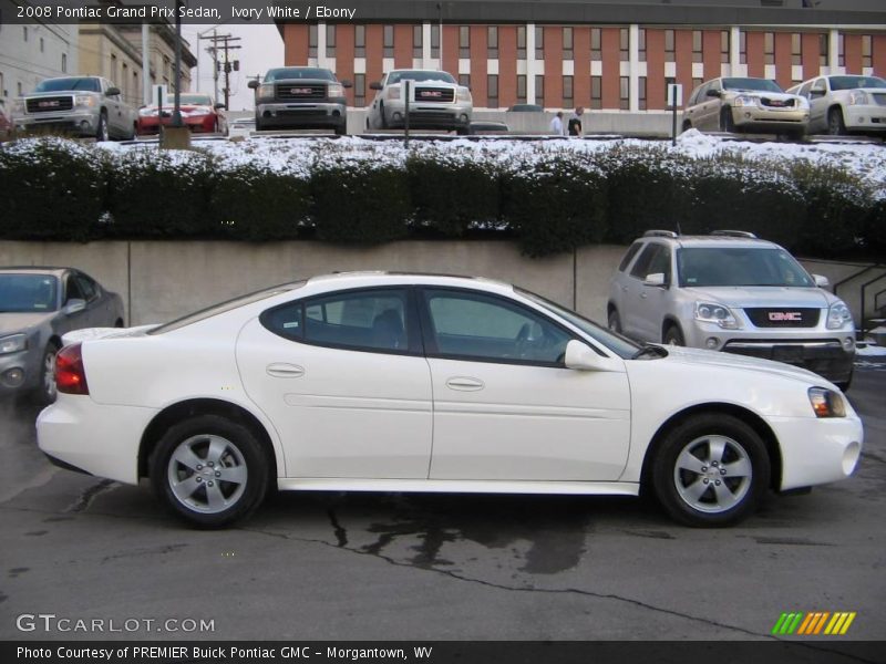 Ivory White / Ebony 2008 Pontiac Grand Prix Sedan