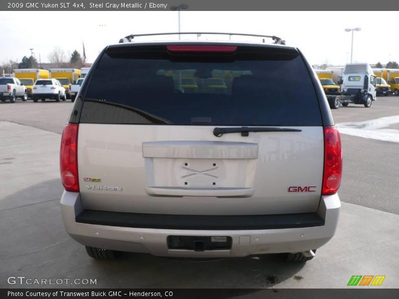 Steel Gray Metallic / Ebony 2009 GMC Yukon SLT 4x4