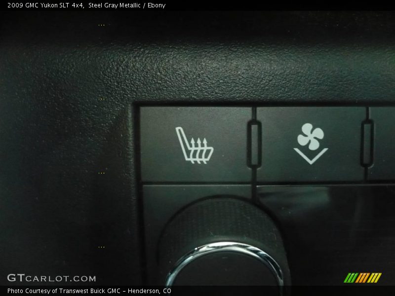 Steel Gray Metallic / Ebony 2009 GMC Yukon SLT 4x4