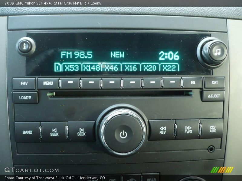 Steel Gray Metallic / Ebony 2009 GMC Yukon SLT 4x4