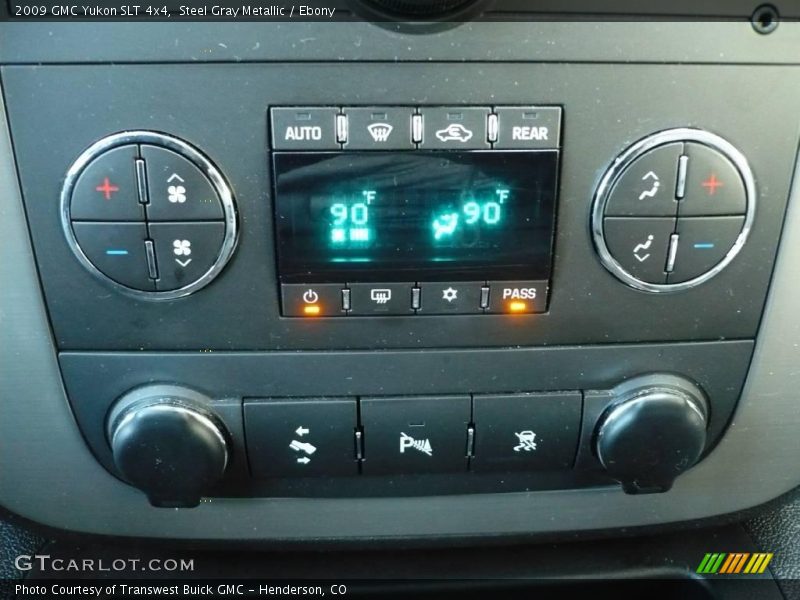 Steel Gray Metallic / Ebony 2009 GMC Yukon SLT 4x4