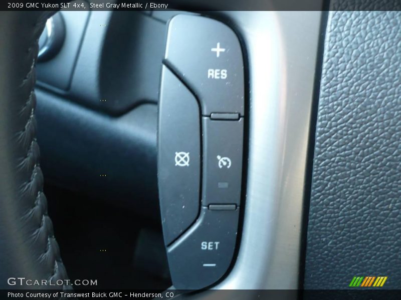Steel Gray Metallic / Ebony 2009 GMC Yukon SLT 4x4