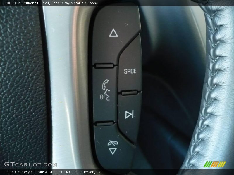 Steel Gray Metallic / Ebony 2009 GMC Yukon SLT 4x4