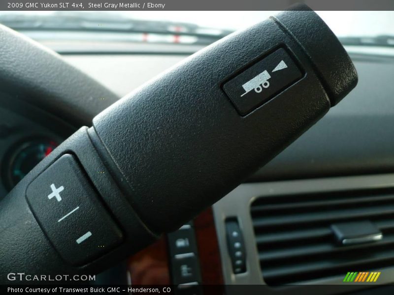 Steel Gray Metallic / Ebony 2009 GMC Yukon SLT 4x4