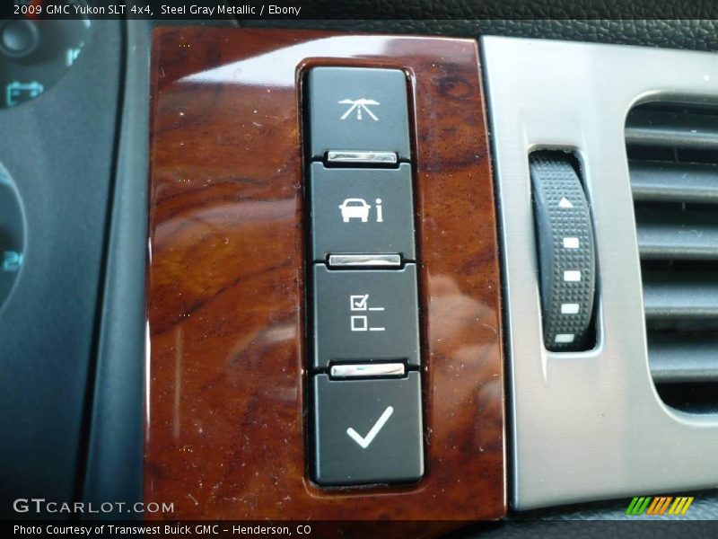 Steel Gray Metallic / Ebony 2009 GMC Yukon SLT 4x4